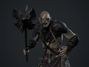 オーク 3Dモデル