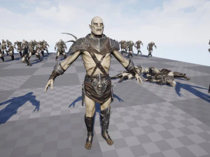 オーク 3Dモデル