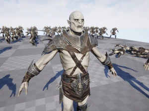 オーク 3Dモデル