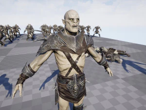 オーク 3Dモデル