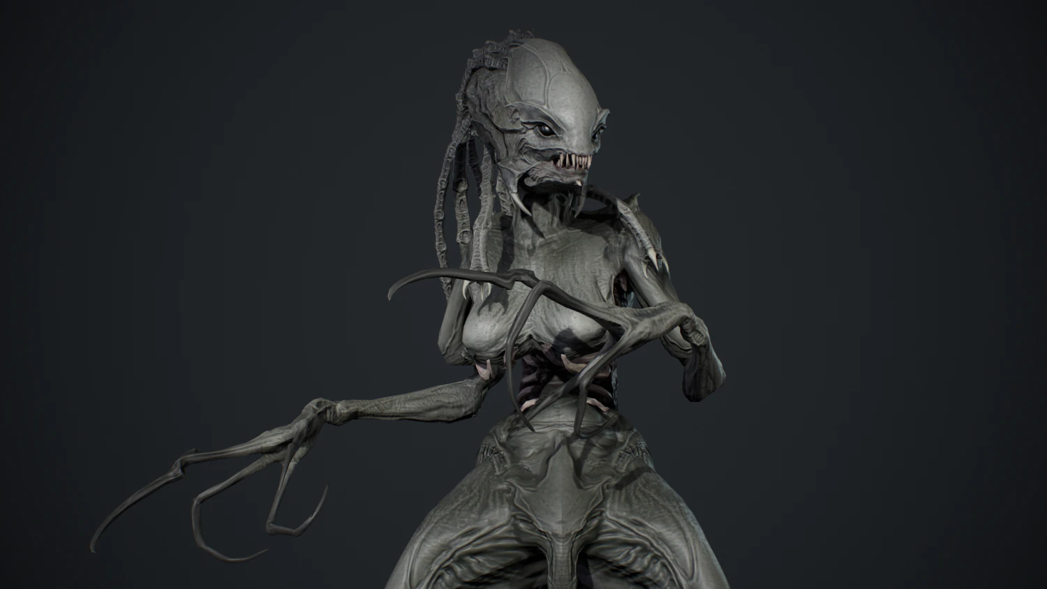 Canavar 8 3D Model .c4d .max .obj .3ds .fbx .stl .blend 