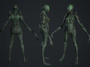 Monster 7 3D Model