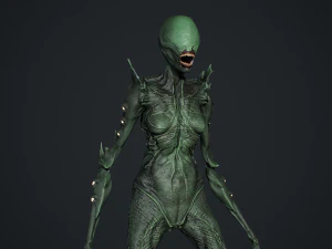 Monster 7 3D Model