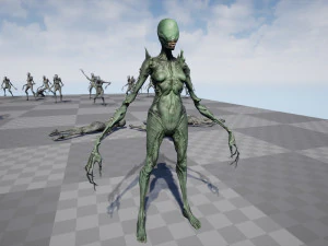 Monster 7 3D Model