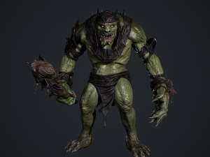 Troll Model 3D