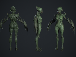 Monster 9 3D Model