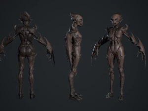 Monster 9 3D Model