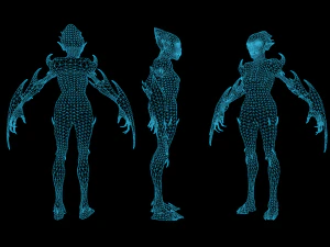 Monster 9 3D Model