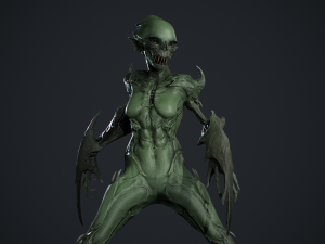 Monster 9 3D Model