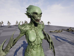 Monster 9 3D Model