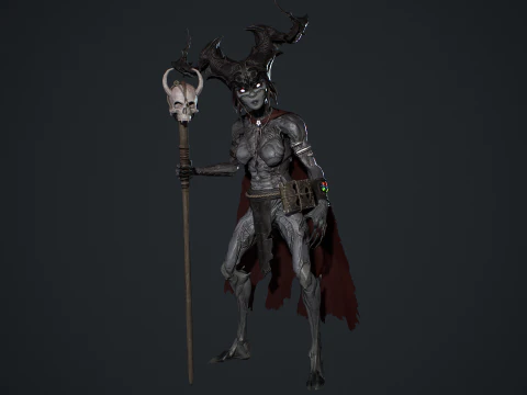 Bruxa da Floresta Modelo 3D