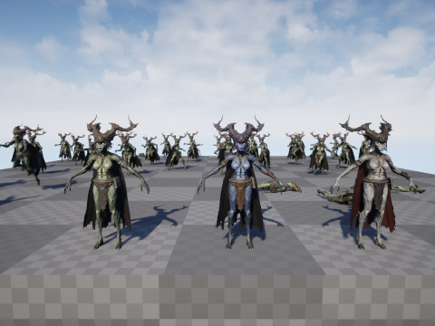 Forest Witch 3D 모델