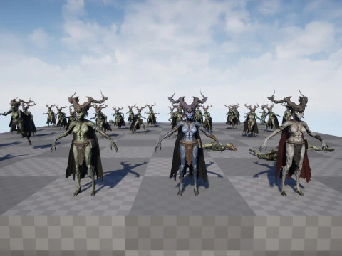 Bruxa da Floresta Modelo 3D