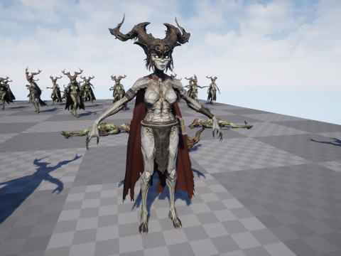 Forest Witch 3D 모델