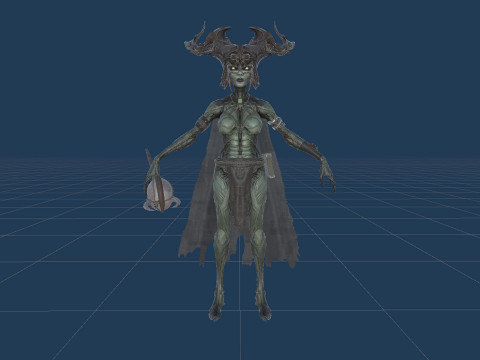 Forest Witch 3D 모델
