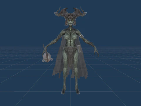 Bruxa da Floresta Modelo 3D