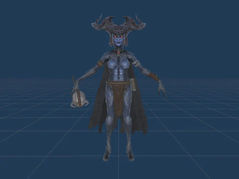 Bruxa da Floresta Modelo 3D