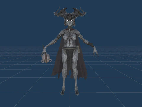 Bruxa da Floresta Modelo 3D