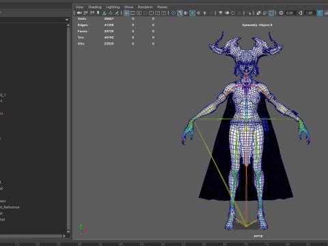 Forest Witch 3D 모델