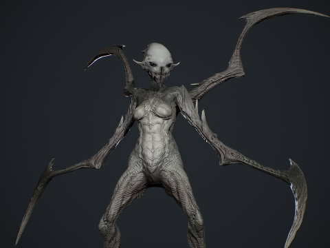 Monster 10 3D Model