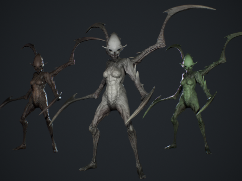 Monster 10 3D Model