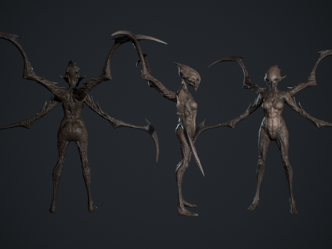 Monster 10 3D Model