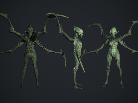 Monster 10 3D Model