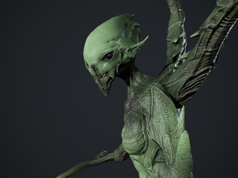 Monster 10 3D Model