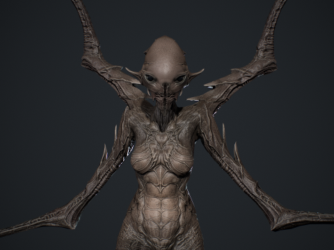 Monster 10 3D Model