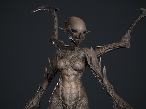 Monster 10 3D Model