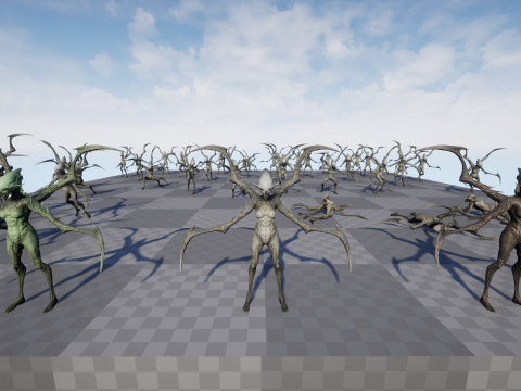 Monster 10 3D Model