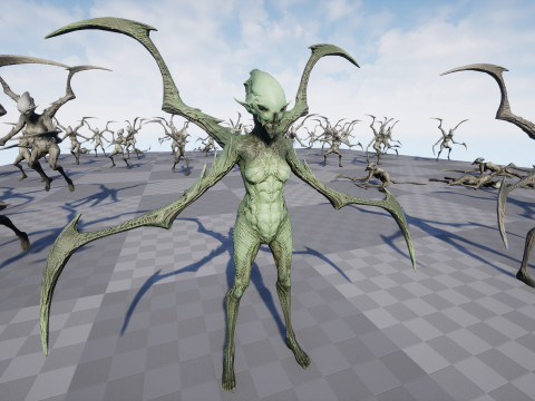 Monster 10 3D Model