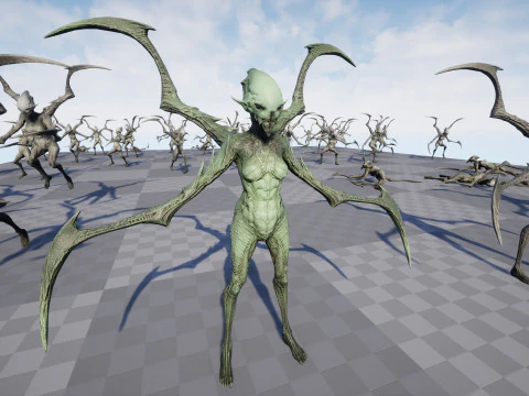 Monstro 10 Modelo 3D