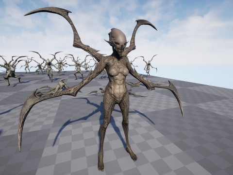 Monster 10 3D Model