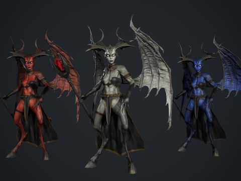 Succubus 3D Модель