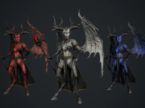 Succubus 3D Model
