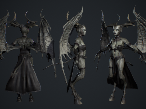 Succubus 3D Модель