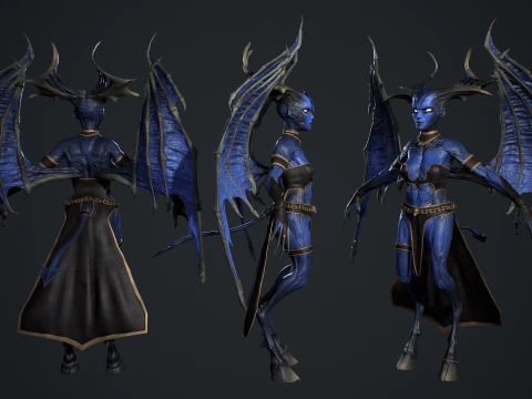 Succubus 3D Model