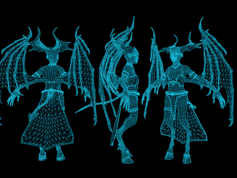 Succubus 3D Model