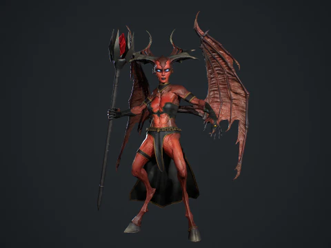 Succubus 3D Model
