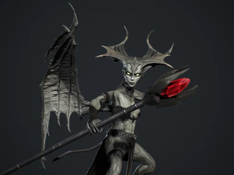 Succubus 3D Model