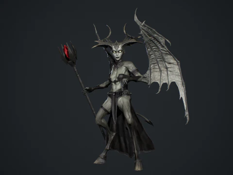 Succubus 3D Model