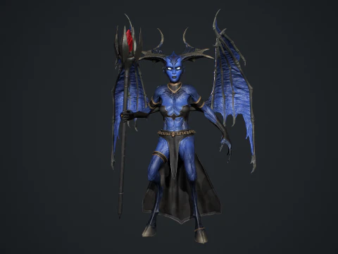 Succubus 3D Model