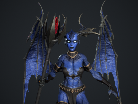 Succubus 3D Модель