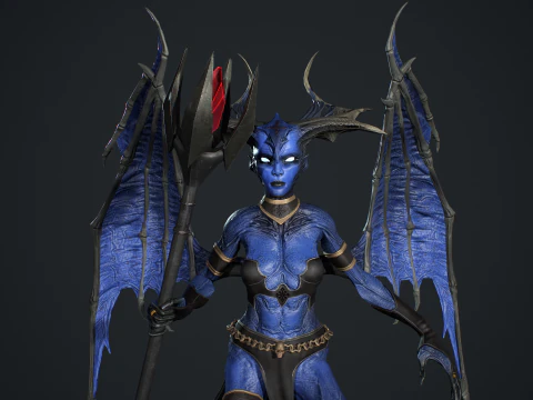 Succubus 3D Model