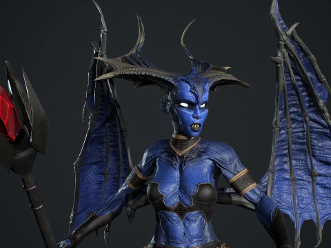 Succubus 3D Model