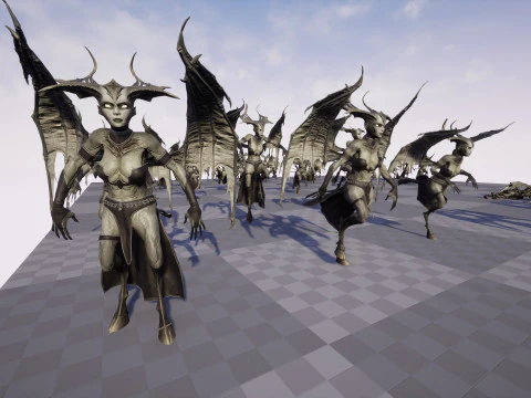 Succubus 3D Model