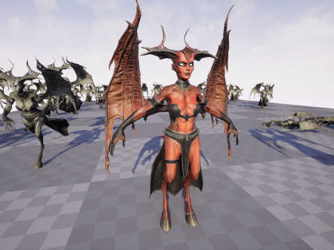Succubus 3D Модель
