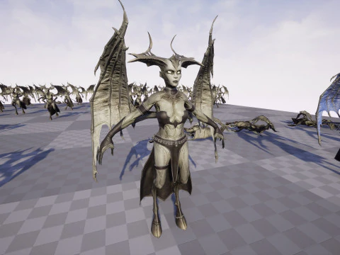 Succubus 3D Model