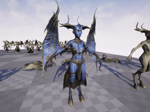 Succubus 3D Модель